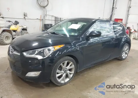 2017 Hyundai Veloster from USA, damaged, VIN KMHTC6AD4HU307583